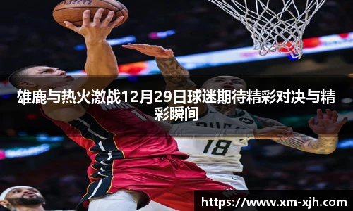 雄鹿与热火激战12月29日球迷期待精彩对决与精彩瞬间